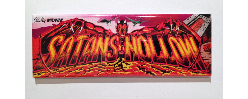Satan's Hollow - Marquee - Magnet - Bally/Midway